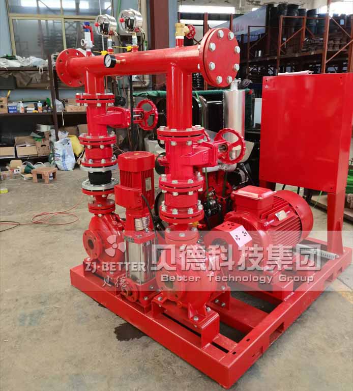 1150LPM@60M Fire Pump Package Set