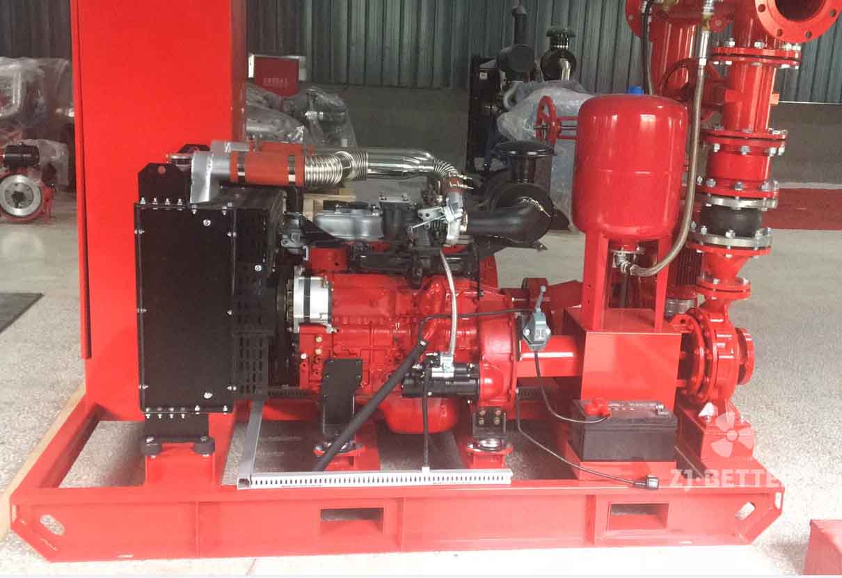 750gpm EDJ pump set