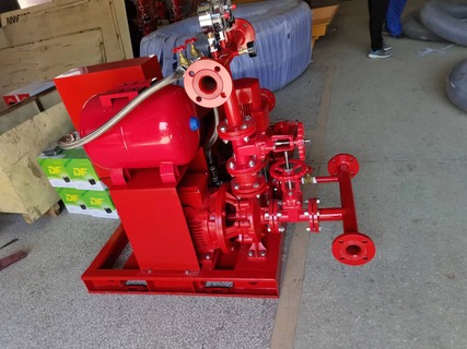 Small flow EJ fire pump set finish