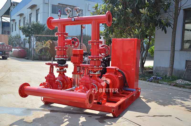 750gpm EDJ pump set