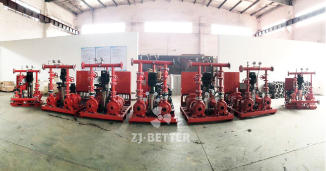 EDJ pump sets exported to Dubai