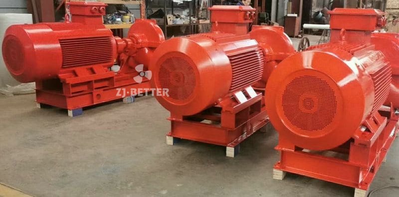 The double suction horizontal split case pump