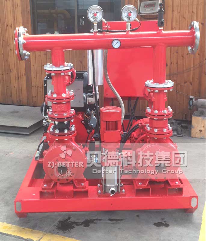 EDJ 200gpm@6bar fire pump package set – ZJBetter