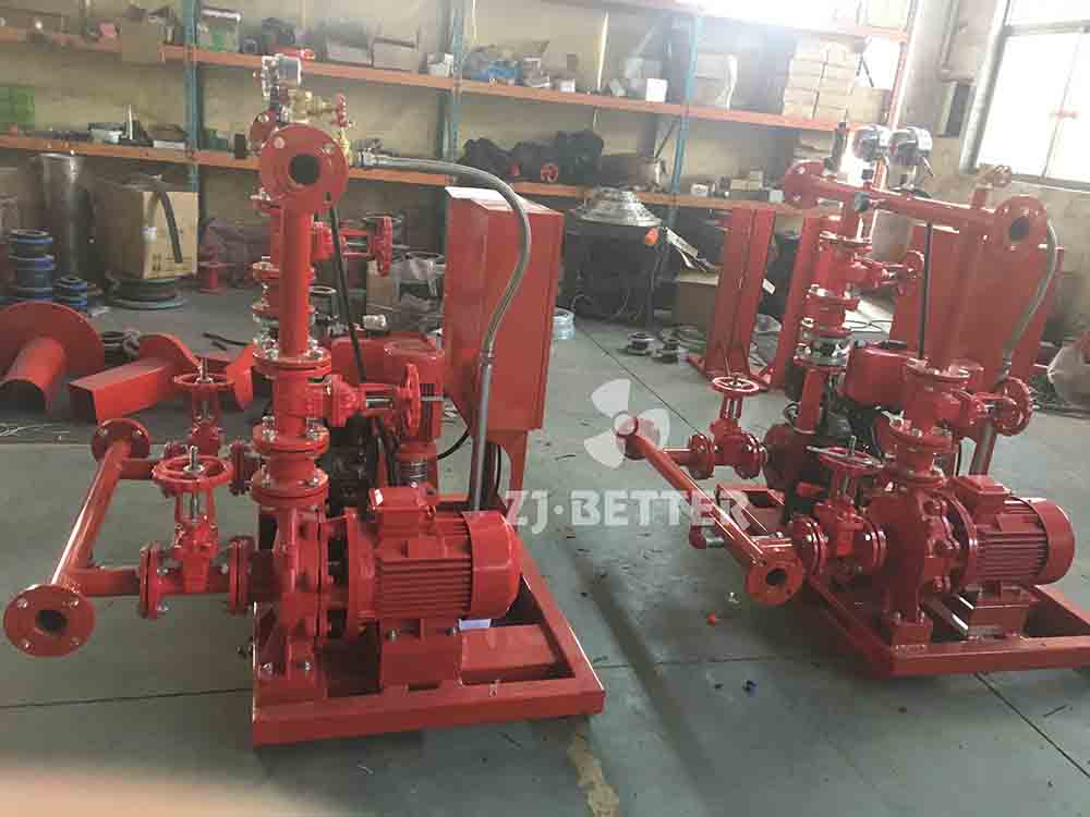 Small Flow EDJ Fire Pump Set