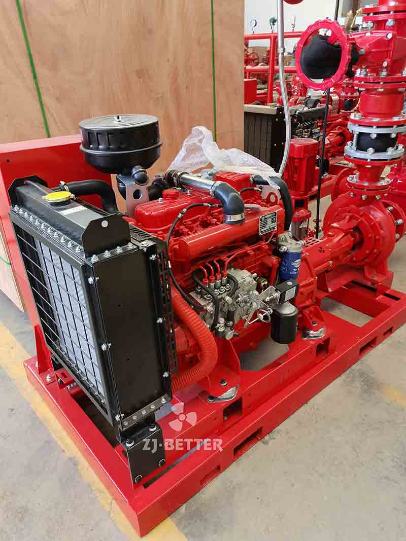 750gpm DJ pump set