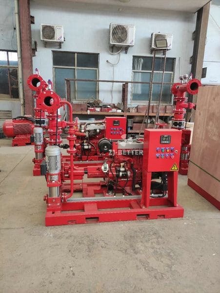 The EE fire pump set