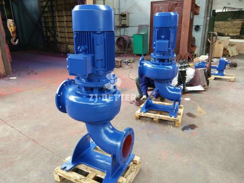 LW type non-clogging vertical sewage pump