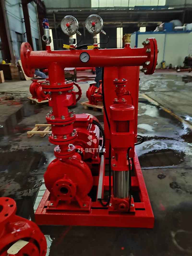 300gpm EJ pump set