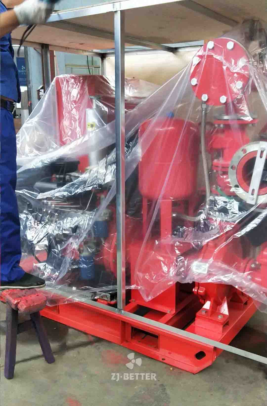 Non-UL EDJ fire pump set