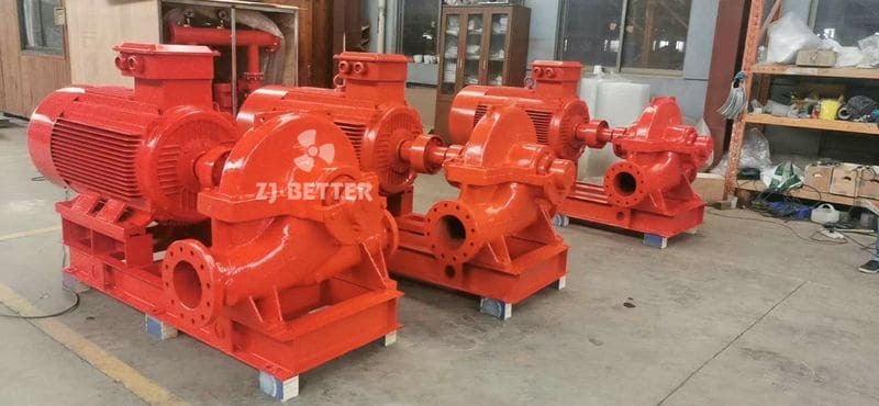 The double suction horizontal split case pump