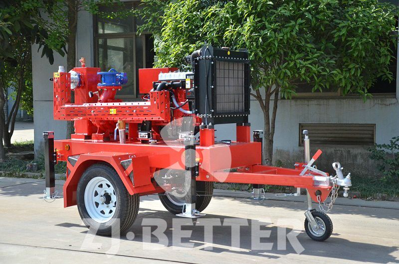 Diesel Driven Pump Trailer