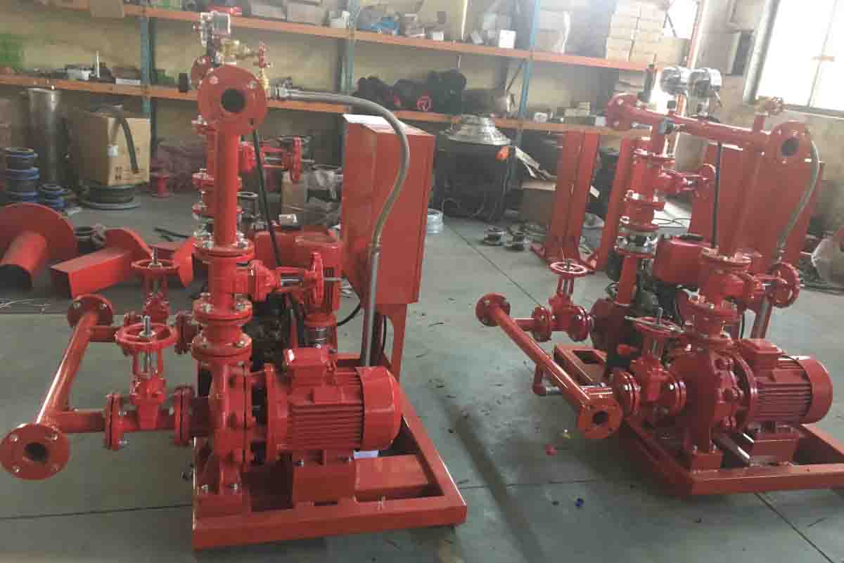 100gpm EDJ pump set