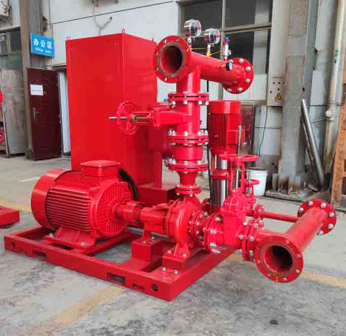 500gpm EJ pump set