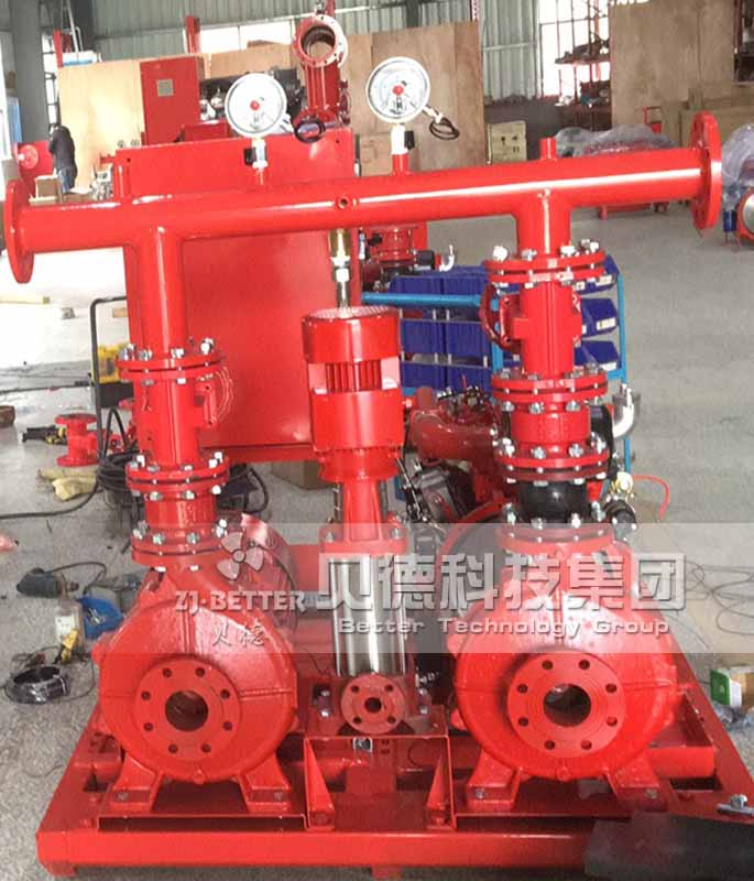 EDJ 500gpm@8bar fire pump package set – ZJBetter