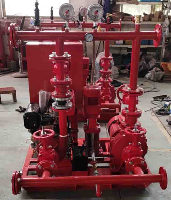 100gpm EDJ pump set