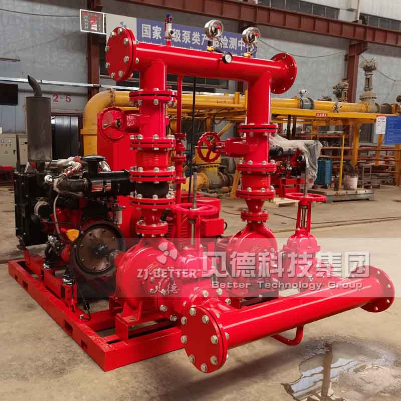 750gpm@90m fire fighting package set