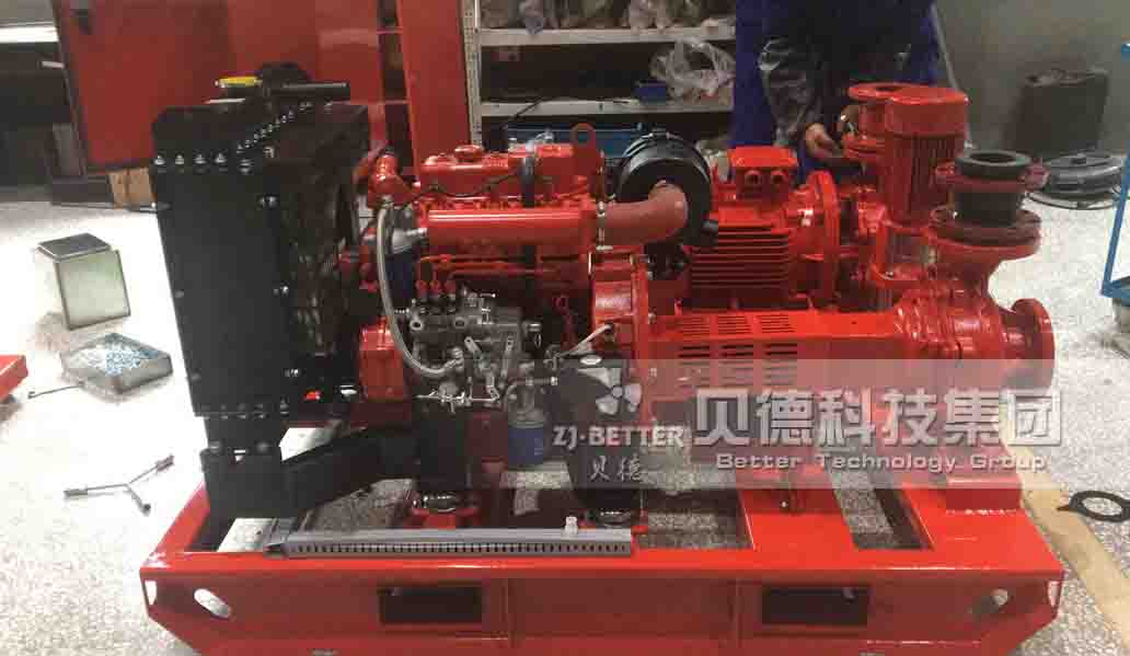 75HP EDJ Fire Pump set