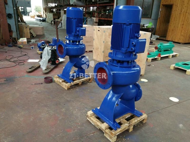 LW type non-clogging vertical sewage pump