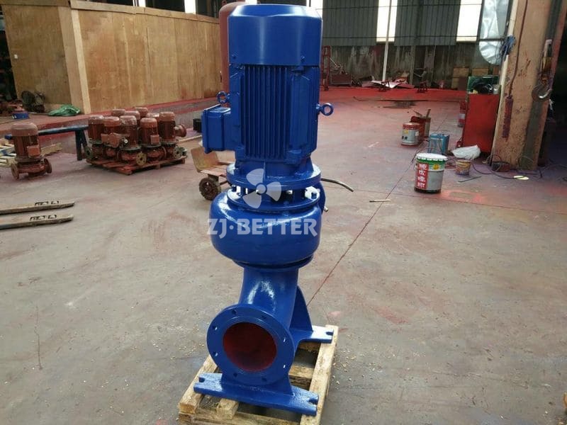 LW type non-clogging vertical sewage pump