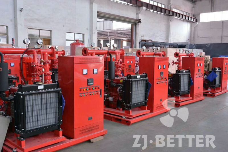 9 units of fire pump set to Zimbabwe