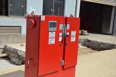 Several starting modes of fire pump