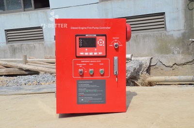 Several starting modes of fire pump