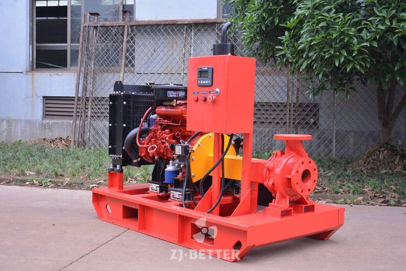 Custom Diesel Engine Fire Pump