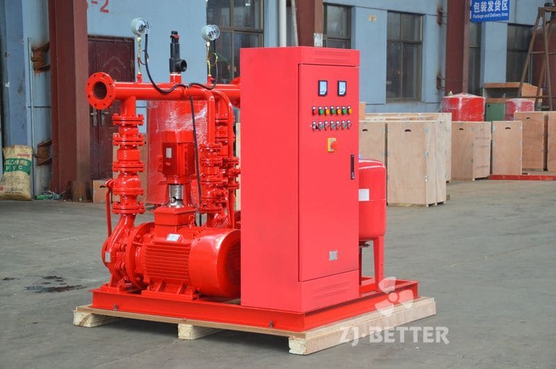 Types of fire pump sets