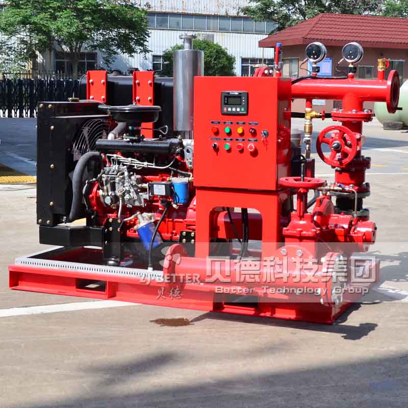 Horizontal Split Case Diesel Engine Fire Pump