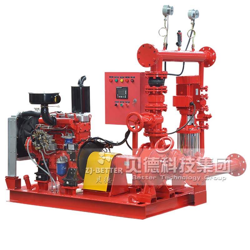 DJ 500gpm@125psi fire pump package set – ZJBetter