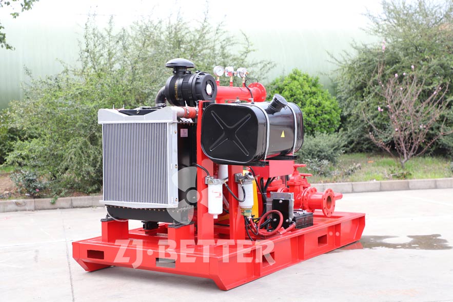 DJ Diesel Engine Fire Pump System