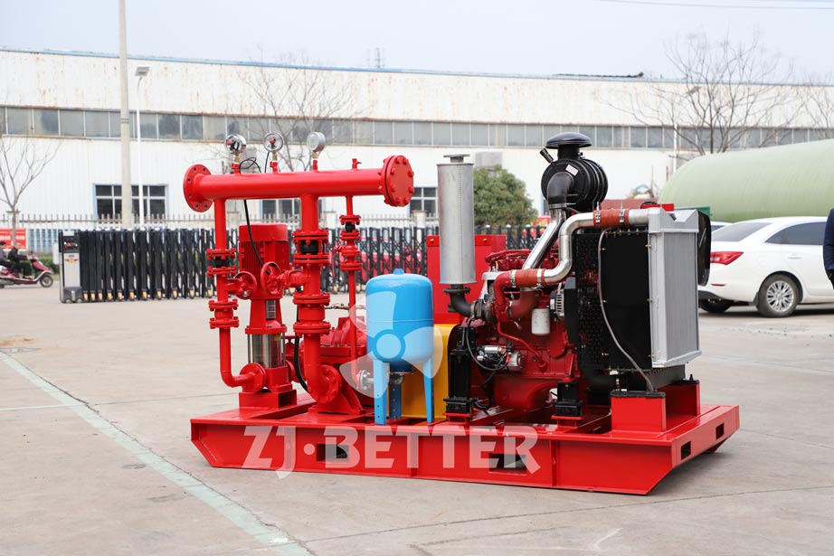 DJ Diesel Engine Fire Pump System