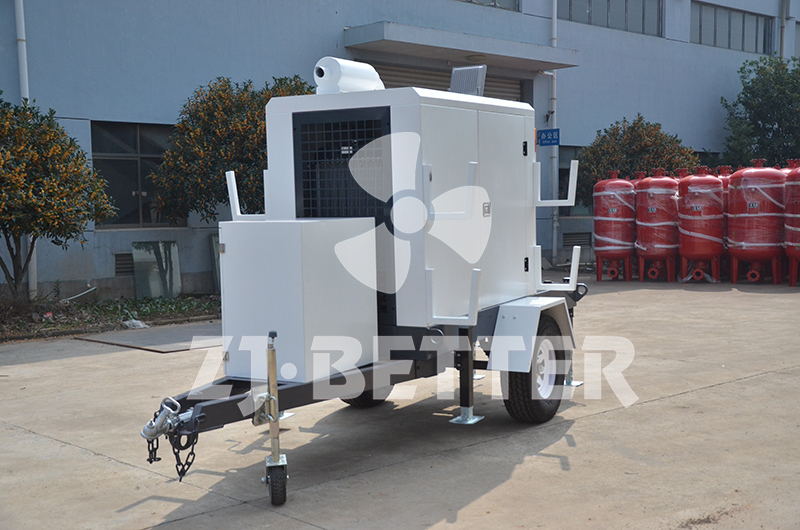 High quality trailer mounted fire pump