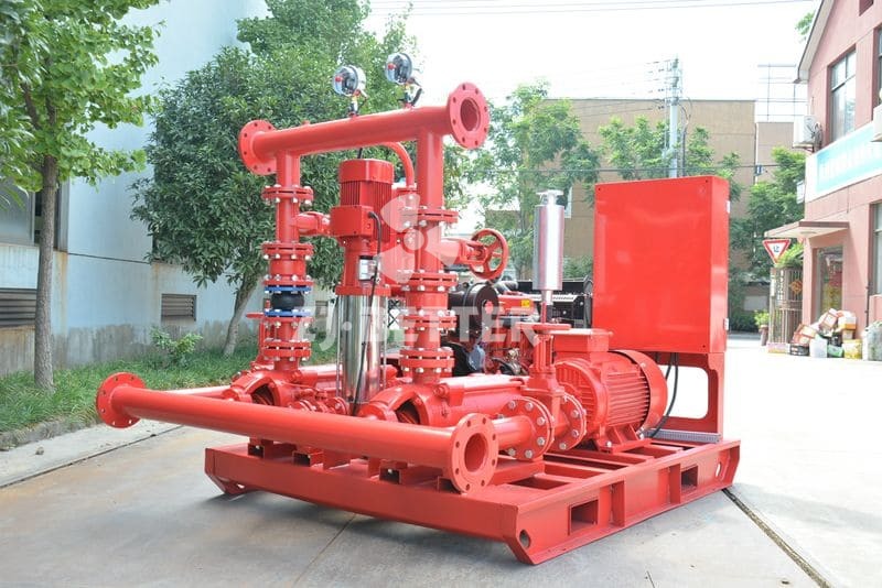 Single stage  horizontal multistage pump