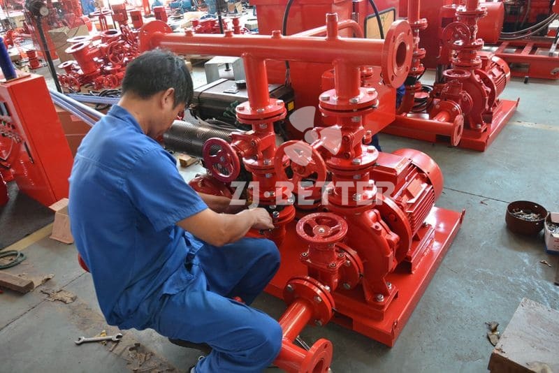 80gpm samll flow fire pump set