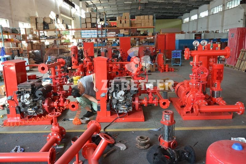 80gpm samll flow fire pump set