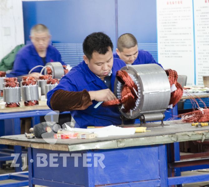 Our own factory makes motors