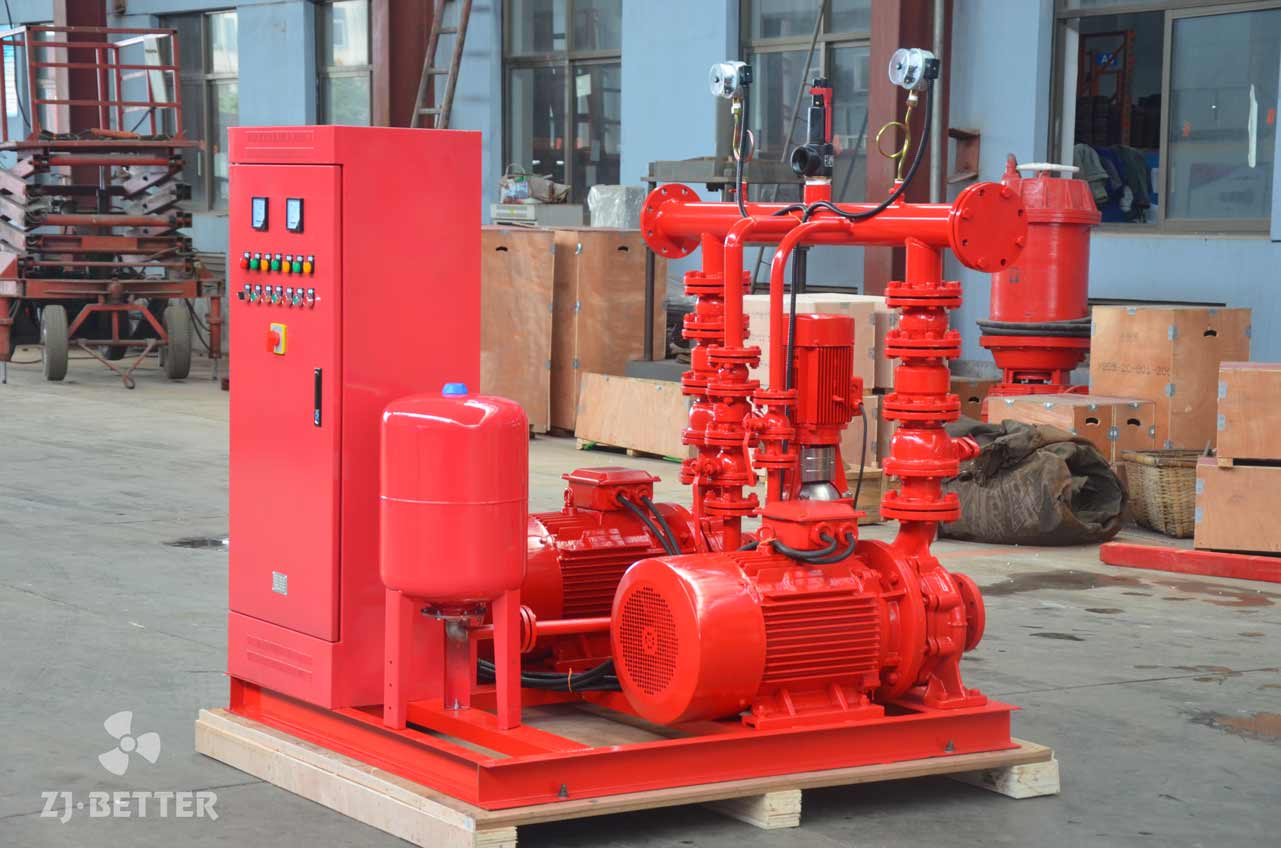 Electric fire pump set exported to Philippines