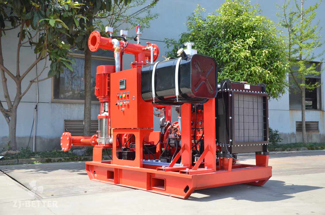 What is electric fire pump set?