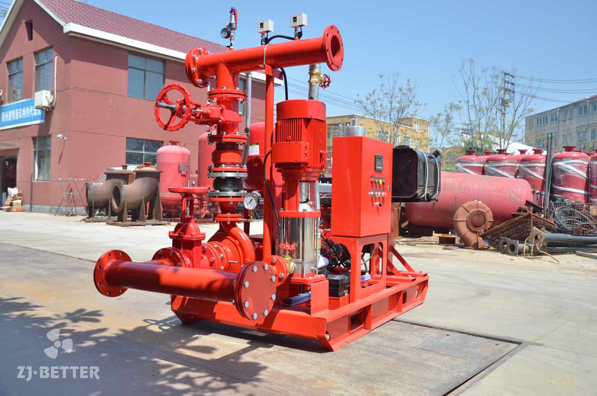 What is electric fire pump set?