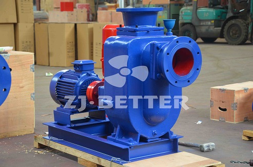 self-suction pump