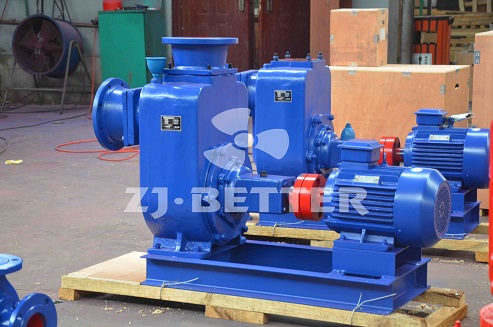 self-suction pump