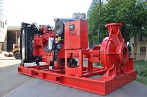 The diesel pump set