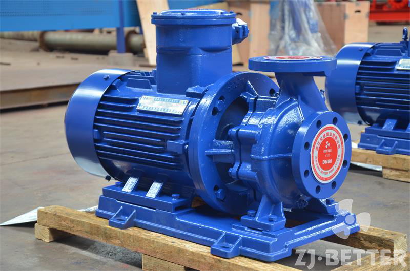 Horizontal pipeline centrifugal pump