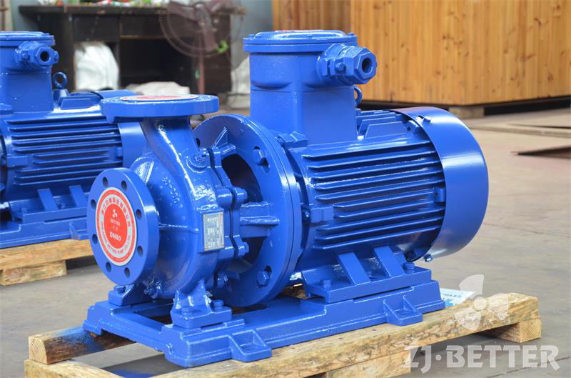 Horizontal pipeline centrifugal pump