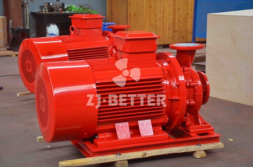 How end suction fire pump works?