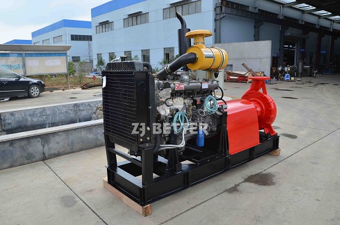 Product Introduction of XBC series diesel engine fire-fighting pump