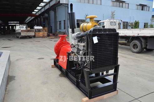 Product Introduction of XBC series diesel engine fire-fighting pump