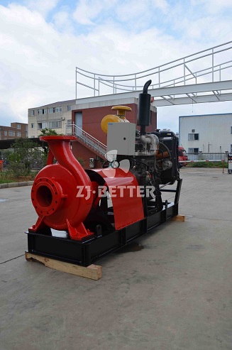 Product Introduction of XBC series diesel engine fire-fighting pump