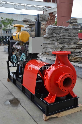 Product Introduction of XBC series diesel engine fire-fighting pump